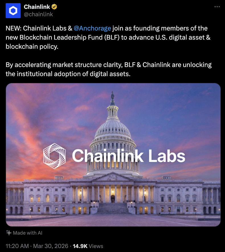 Politics, Banks, United States, Elections, Chainlink