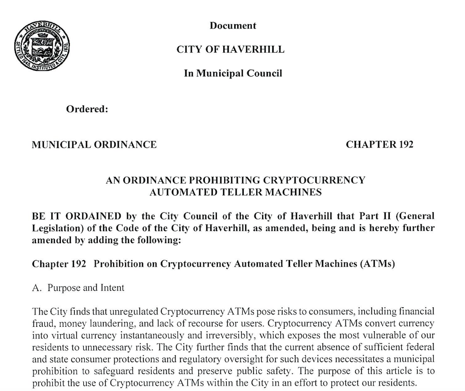 019d449b-5898-7816-9b50-586cf7cfb39b Cryptocurrencies, Law, ATM, Government, Scams