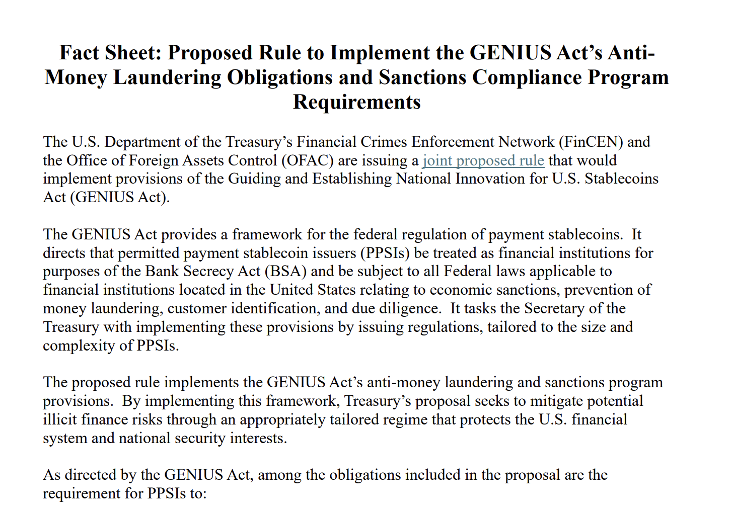 019d6e4f-dc23-7290-9415-8222ec00421f Law, Government, United States, Stablecoin