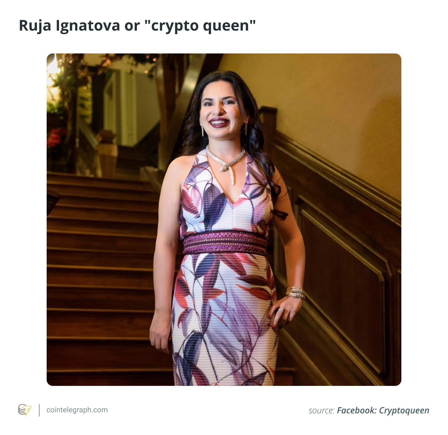 Ruja Ignatova or crypto queen