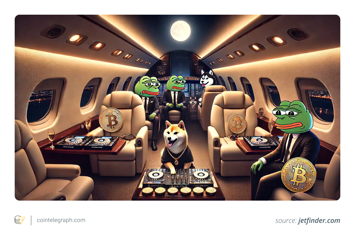 Pay crypto for a private jet