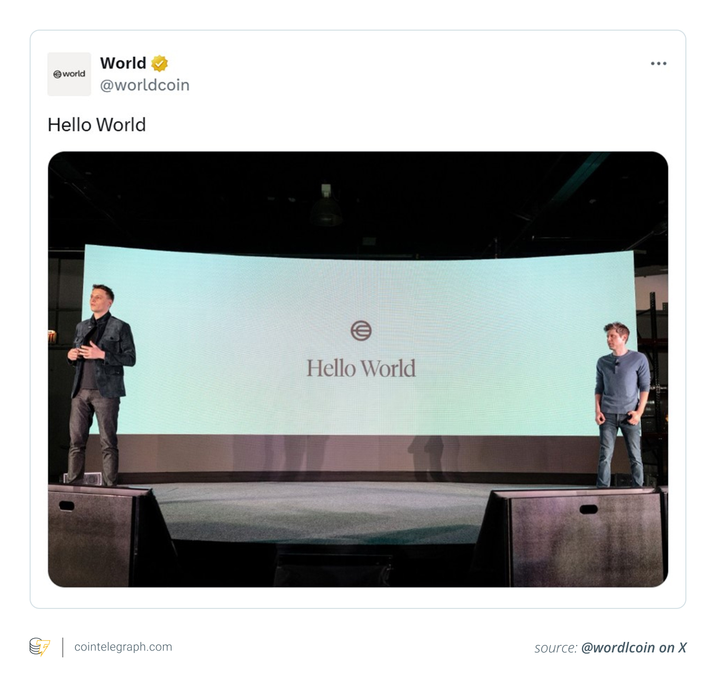 World Network launch