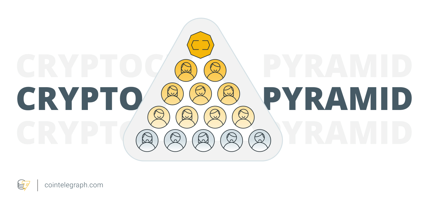 Cryptocurrency pyramid schemes