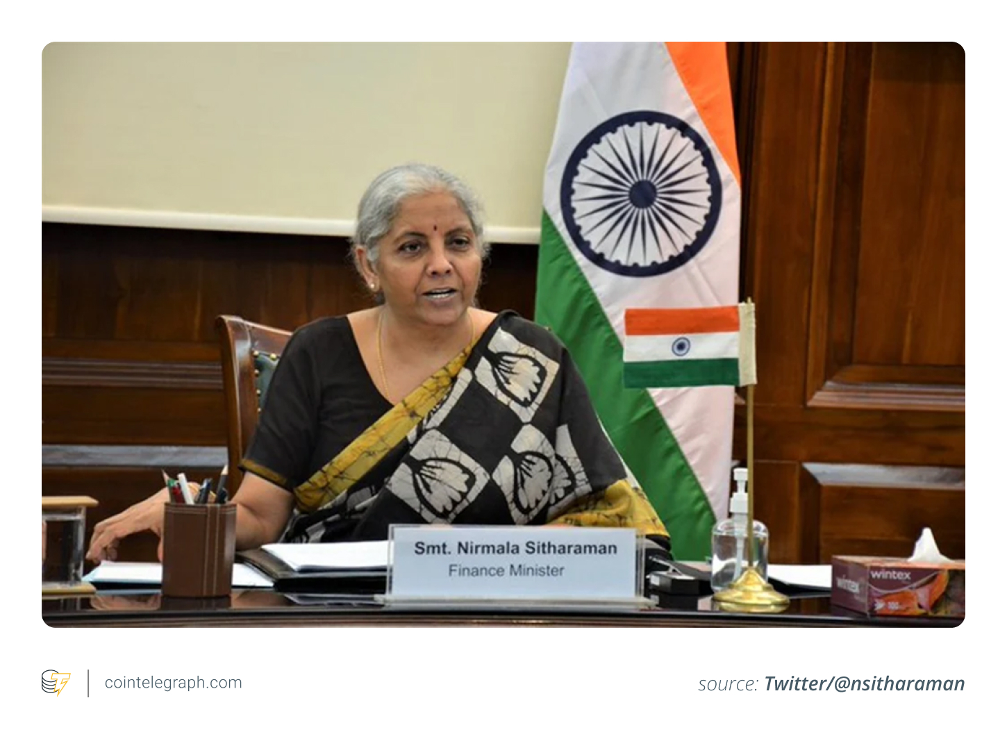 Finance Minister India - Nirmala Sitharaman